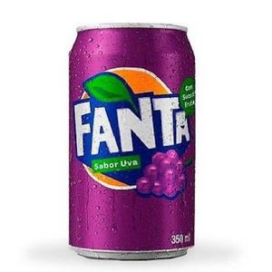 imagem do produto Fanta uva lata 