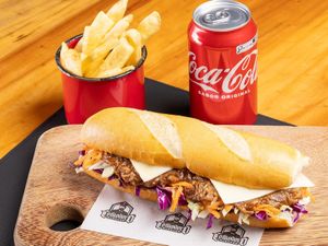 imagem do produto Pernil Prime + Porção de Fritas + Bebida