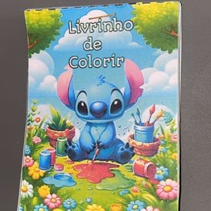 imagem do produto Livrinho de colorir do Stitch 
