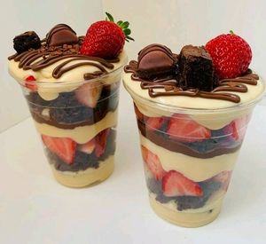 imagem do produto Copo da felicidade Frutare com brownie