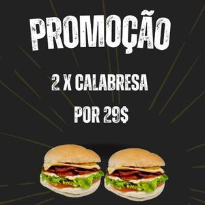 imagem do produto 2 X Calabresa por 29$