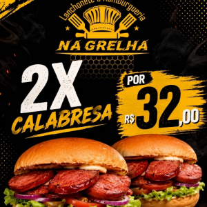 imagem do produto 2 X Calabresa por 29$