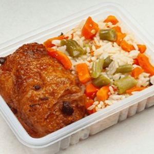 imagem do produto SOBRECOXA ASSADA COM ARROZ A GREGA *500* ml