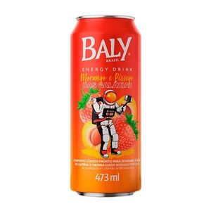 imagem do produto Energético Sabor Morango e Pêssego Das Galáxias Baly 473ml
