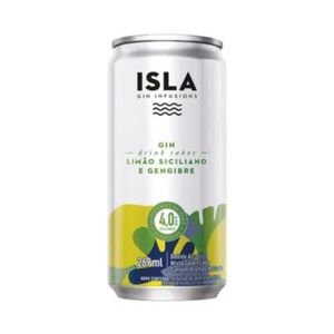 imagem do produto Gin de Limão Siciliano Gengibre Isla 269ml