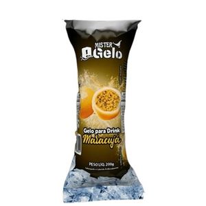 imagem do produto Gelo Saborizado Sabor Maracujá Mister Gelo 200ml