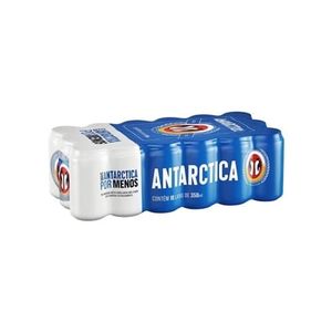 imagem do produto Cerveja Antarctica 350ml Lata Pack com 18 Unidades.