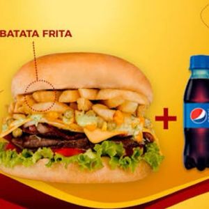 imagem do produto Combo x-salada + Pepsi 200 ml 