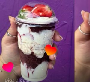 imagem do produto Supremo de Ninho com morango  300ml