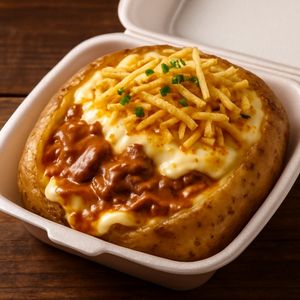 imagem do produto Batata recheada de Strogonoff de carne 