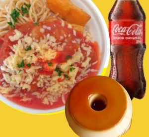 imagem do produto Combo Marmita + Coca + Pudim