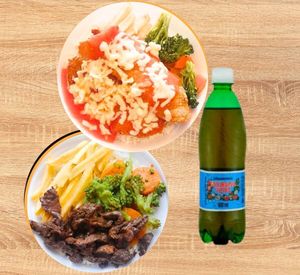 imagem do produto 2 marmita P + Guarana 600 ml