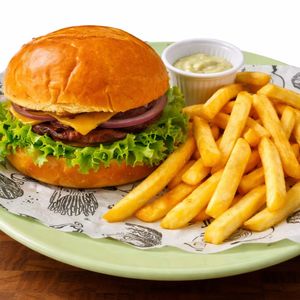 imagem do produto Combo hambúrguer e batata frita