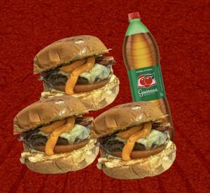 imagem do produto 3 X-Burguer + 1 Refri 1,5