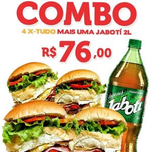 imagem do produto 4- X-tudo + 1 jaboti 2L