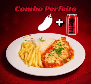 imagem do produto Beringela à Parmegiana + Bebida