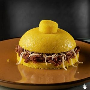 imagem do produto Cuscuz com carne e queijo 