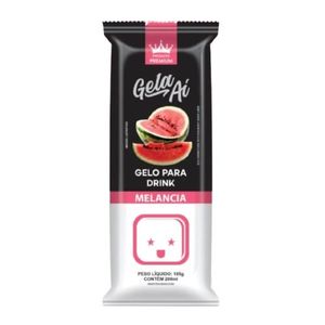 imagem do produto Gelo Saborizado Sabor Melancia Gela Ai 185g