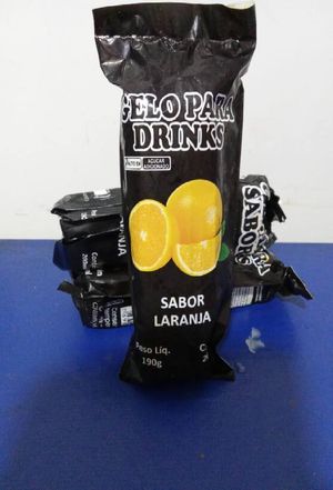 imagem do produto Gelo Sabor Laranja 1x190g