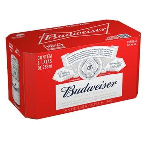 imagem do produto Caixa Budweiser 269ml com 8 unidades