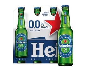 imagem do produto Heineken Long Neck 0.0% álcool 330ml - 6 Unidades