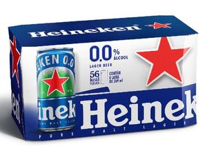 imagem do produto Heineken 0.0 álcool lata 269ml - 8 Unidades