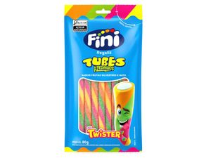 imagem do produto Fini Tubes Regaliz Frutas Cítricas Twister - 80g