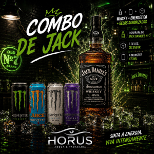 imagem do produto Combo de Whisky Jack Daniel's nº 7 - Com Monster 