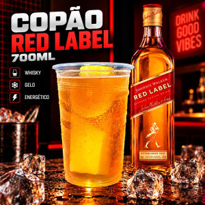 imagem do produto Copão Whisky Johnnie Walker Red Label - 700ml