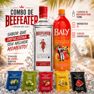 imagem do produto Combo de Gin Beefeater - Com Baly