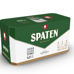 imagem do produto Caixa de Spaten 269ml com 8 unidades