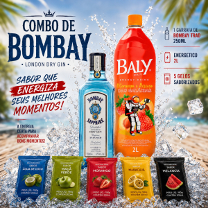 imagem do produto Combo de Gin Bombay - Com Baly 