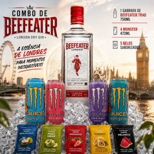 imagem do produto Combo de Gin Beefeater - Com Monster