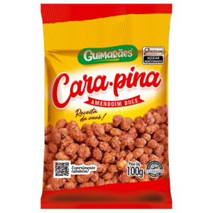 imagem do produto Amendoim Cara-Pina Pralinê - 100g