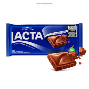 imagem do produto Chocolate Lacta Ao Leite 80g