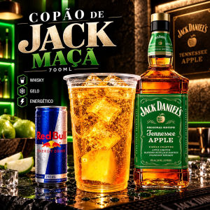 imagem do produto Copão de Whisky Jack Apple - 700ml