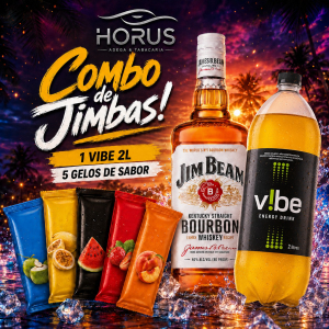 imagem do produto Combo de Whisky Jim Beam Tradicional - Com Vibe 