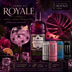 imagem do produto Combo de Gin Tanqueray Royale - Com Monster 