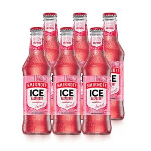 imagem do produto Fardo Smirnoff ice Framboesa c/ 6 unidades