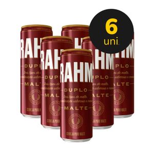 imagem do produto Combo Brahma Duplo Malte 350ml - 6 Unidades