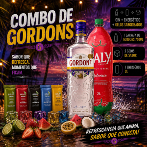 imagem do produto Combo de Gin Gordons - Com Baly 