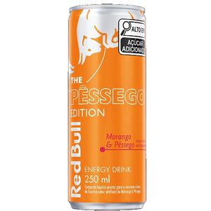 imagem do produto Energético Redbull Morango & Pêssego - 250ml
