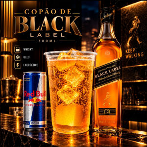 imagem do produto Copao de Whisky Black Label - 700ml 