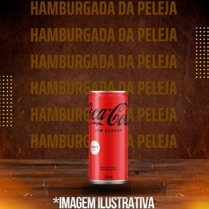 imagem do produto Coca cola lata (ZERO AÇÚCAR) 