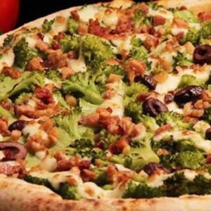 imagem do produto Brócolis com bacon e alho frito