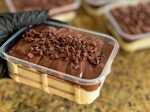 imagem do produto Pavê de Ninho com chocolate belga