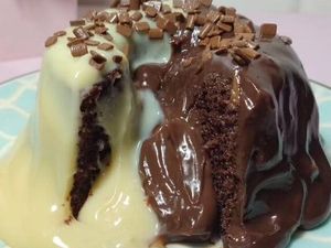 imagem do produto Bolo vulcão dois amores