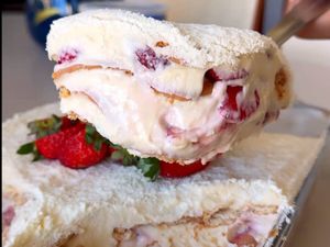 imagem do produto Pavê de Ninho com morango