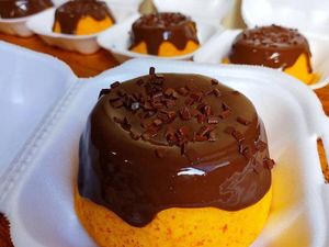 imagem do produto Bolo vulcão cenoura com chocolate