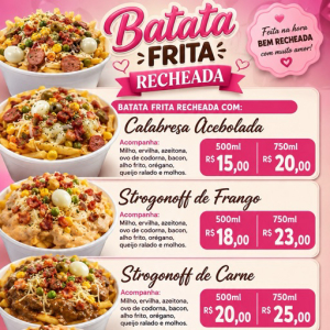 imagem do produto Batata frita com calabresa acebolada 